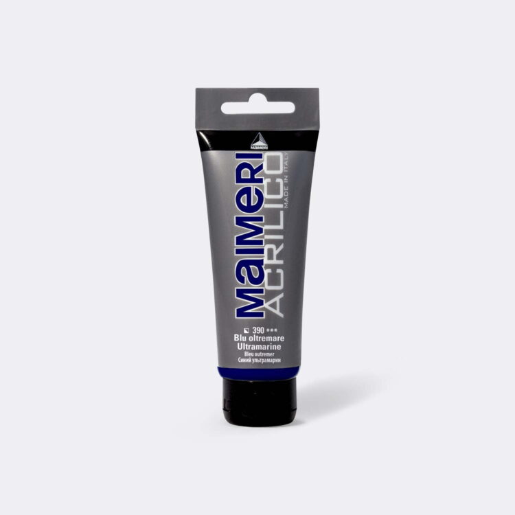 390 MAIMERI ΑΚΡΥΛΙΚΌ ΧΡΏΜΑ ACRILICO 75 ML. -ULTRAMARINE - Εικόνα 1