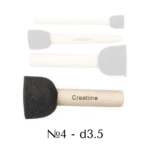 CREATIV ΣΤΡΟΓΓΥΛΌ ΜΑΞΙΛΆΡΙ ΒΟΎΡΤΣΑΣ # 4 - D: 3,5 CM