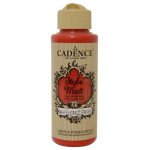 CADENCE ΑΚΡΥΛΙΚΌ ΧΡΏΜΑ ΜΑΤ 120 ML. - ΦΩΤΙΆ ΚΌΚΚΙΝΟ 9040