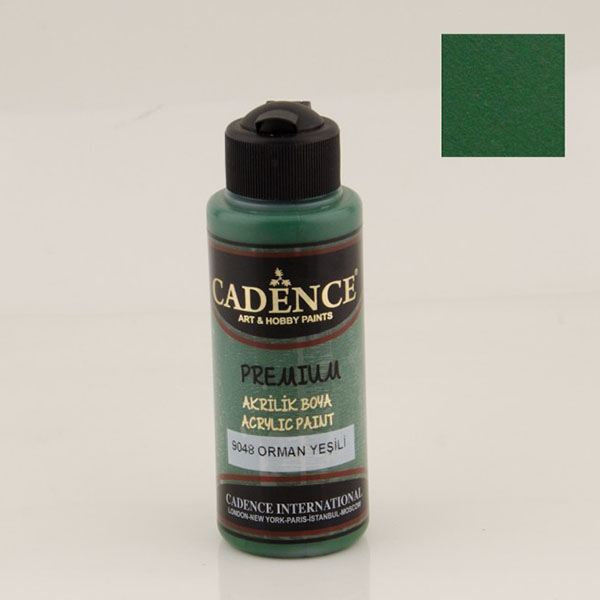 jpeg CADENCE ΑΚΡΥΛΙΚΌ ΧΡΏΜΑ PREMIUM 120 ML. - ΦΌΡΕΣΤ ΓΚΡΊΝΛΟΟΥ 9048 - Εικόνα 1