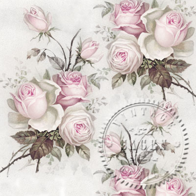 002058-110955 SAGEN VINTAGE ΧΑΡΤΟΠΕΤΣΈΤΕΣ DECOUPAGE 33/33 CM - 2058 - Εικόνα 1