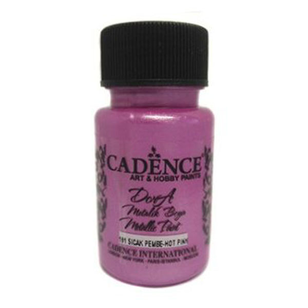 058191 CADENCE ΑΚΡΥΛΙΚΌ ΧΡΏΜΑ METALLIC DORA 50 ML. - ΚΑΥΤΌ ΡΟΖ 191 - Εικόνα 1
