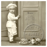 SAGEN VINTAGE ΧΑΡΤΟΠΕΤΣΈΤΕΣ DECOUPAGE 33/33 CM - 80012
