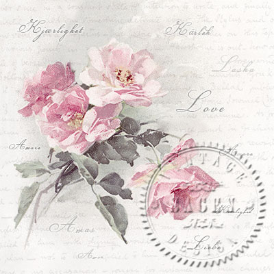 080051-110997 SAGEN VINTAGE ΧΑΡΤΟΠΕΤΣΈΤΕΣ DECOUPAGE 33/33 CM - 80051 - Εικόνα 1