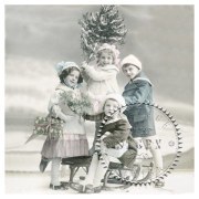 SAGEN VINTAGE ΧΑΡΤΟΠΕΤΣΈΤΕΣ DECOUPAGE 33/33 CM - 80067