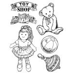 STAMPERIA TOY SHOP HD ΓΡΑΜΜΑΤΌΣΗΜΑ - ΣΦΡΑΓΊΔΕΣ ΑΠΌ ΚΑΟΥΤΣΟΎΚ WTKCC109