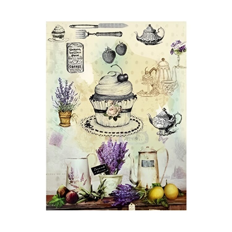 147296 ΡΥΖΙΛΟΧΑΡΤΟ CADENCE DECOUPAGE A4 - 296 - Εικόνα 1