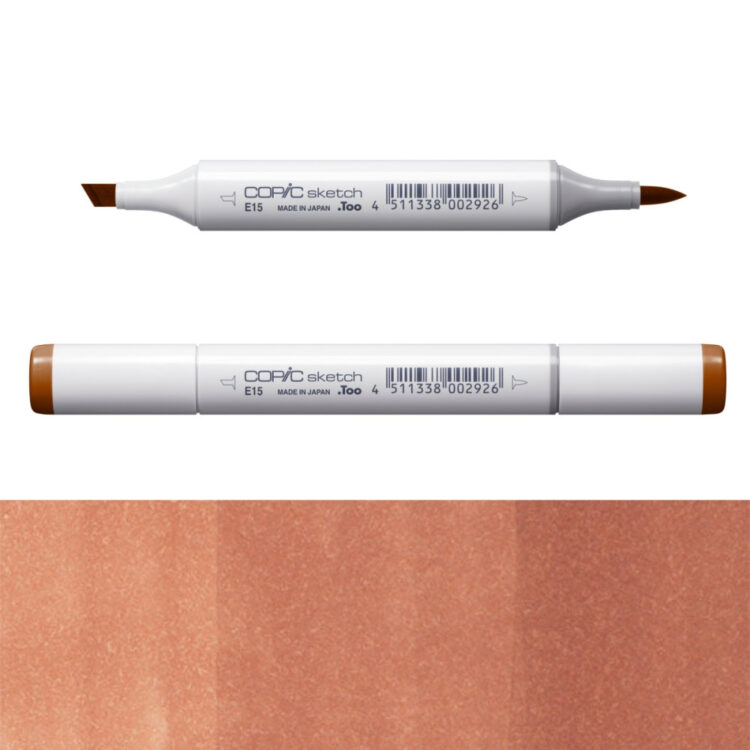 207709 COPIC SKETCH MARKER - Ε-15 - Εικόνα 1