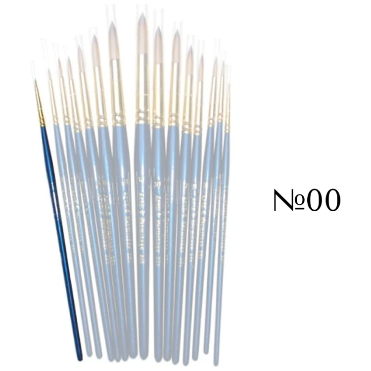 HERMITAGE BRUSH ΣΥΝΘΕΤΙΚΟ ΣΤΡΟΓΓΥΛΟ No00 - Εικόνα 1