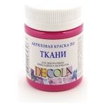 DECOLA ΑΚΡΥΛΙΚΉ ΒΑΦΉ ΥΦΑΣΜΆΤΩΝ 50 ML. - ΡΟΖ ΦΩΣ