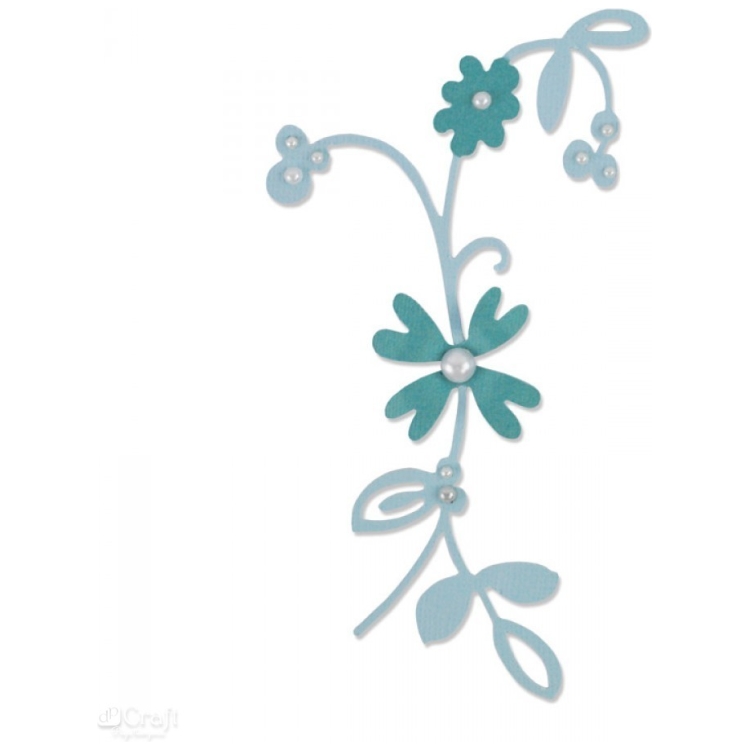 661045-113978 ΜΉΤΡΕΣ ΚΟΠΉΣ SIZZIX THINLITS - ENCHANTING BLOSSOM - Εικόνα 1