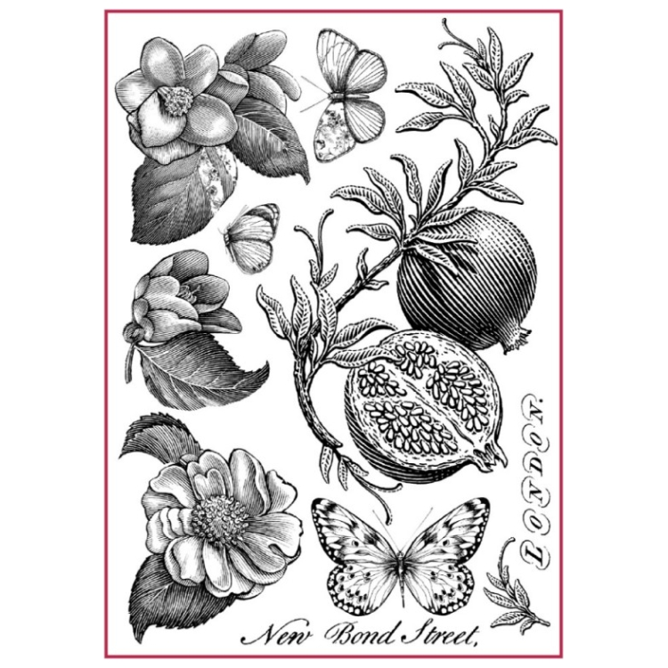 710432-156488 STAMPERIA DECOUPAGE ΡΙΖΌΧΑΡΤΟ A4 - DFSA4302 - Εικόνα 1