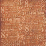 STAMPERIA NUMBERS ΝΤΕΚΟΥΠΑΖ ΡΙΖΟΧΑΡΤΟ 50/50 - DFT223