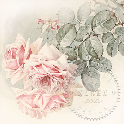 800820-144316 SAGEN VINTAGE ΧΑΡΤΟΠΕΤΣΈΤΕΣ DECOUPAGE 33/33 CM - 80082 - Εικόνα 1