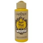 CADENCE ΑΚΡΥΛΙΚΌ ΧΡΏΜΑ ΜΑΤ 120 ML. - ΚΊΤΡΙΝΟ 9011