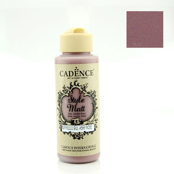 902402 CADENCE ΑΚΡΥΛΙΚΌ ΧΡΏΜΑ ΜΑΤ 120 ML. - ASHY ΤΡΙΑΝΤΆΦΥΛΛΟ 9024 - Εικόνα 1