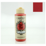 CADENCE ΑΚΡΥΛΙΚΌ ΧΡΏΜΑ ΜΑΤ 120 ML. - ΛΆΒΑ ΚΌΚΚΙΝΟ 9043
