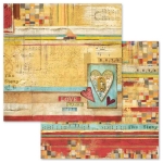 ΜΠΛΟΚ ΧΑΡΤΙΟΥ STAMPERIA PATCHWORK 30.5/30.5CM - SBBL49 - Εικόνα 2