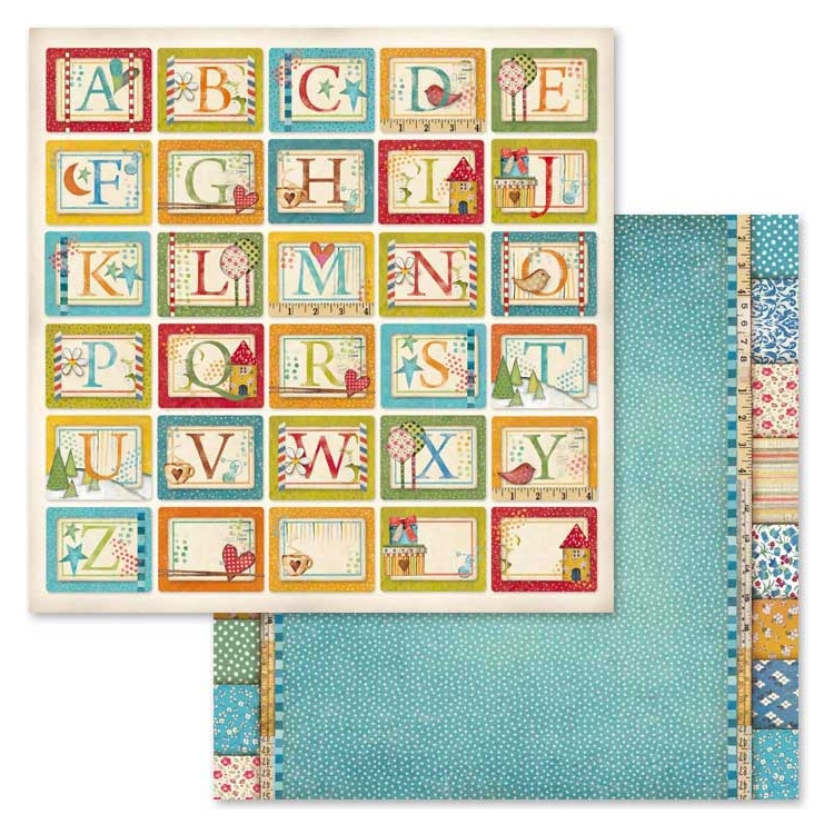 ΜΠΛΟΚ ΧΑΡΤΙΟΥ STAMPERIA PATCHWORK 30.5/30.5CM - SBBL49 - Εικόνα 3