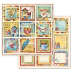 ΜΠΛΟΚ ΧΑΡΤΙΟΥ STAMPERIA PATCHWORK 30.5/30.5CM - SBBL49 - Εικόνα 8