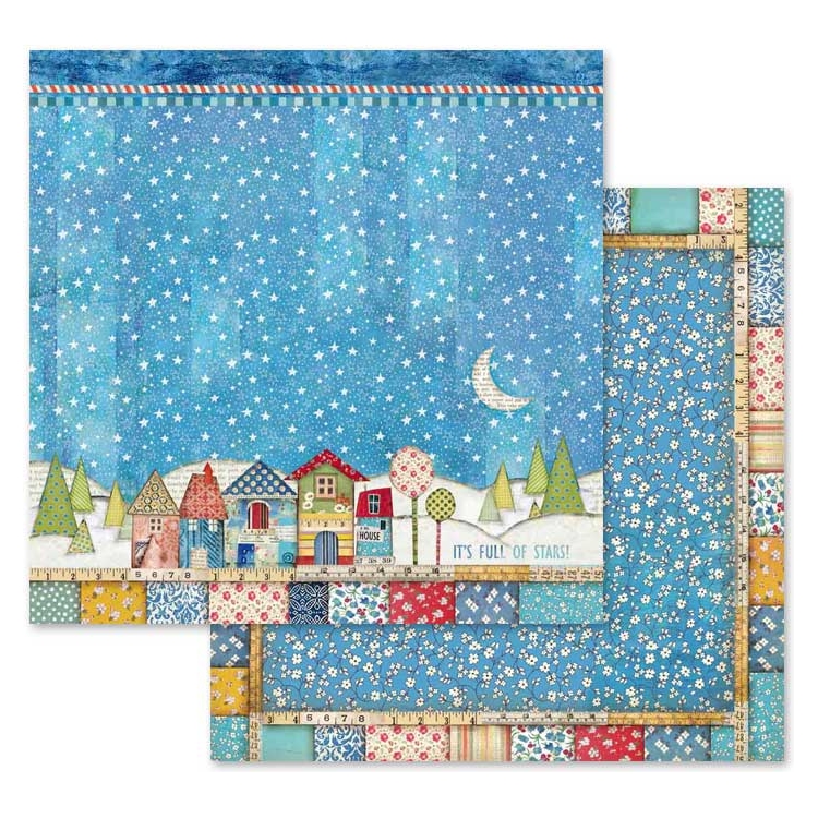 ΜΠΛΟΚ ΧΑΡΤΙΟΥ STAMPERIA PATCHWORK 30.5/30.5CM - SBBL49 - Εικόνα 9