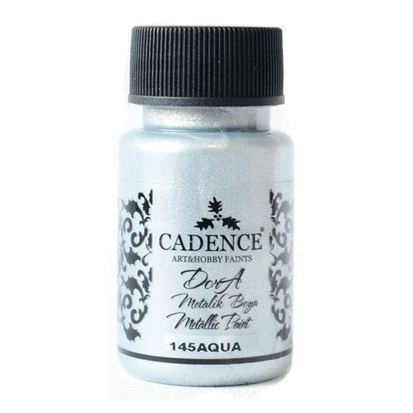 058145 CADENCE ΑΚΡΥΛΙΚΌ ΧΡΏΜΑ METALLIC DORA 50 ML. - AQUA 145 - Εικόνα 1