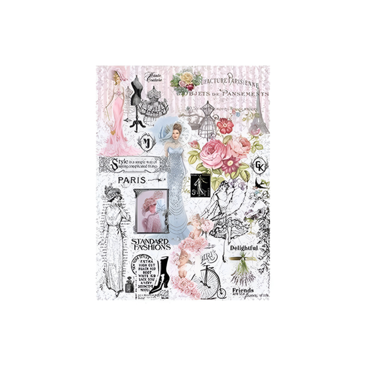 147309 ΡΥΖΙΛΟΧΑΡΤΟ CADENCE DECOUPAGE A4 - 309 - Εικόνα 1