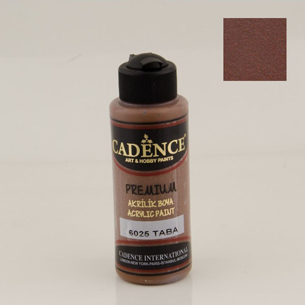 602502 CADENCE ΑΚΡΥΛΙΚΌ ΧΡΏΜΑ PREMIUM 120 ML. - ΤΑΝ 6025 - Εικόνα 1