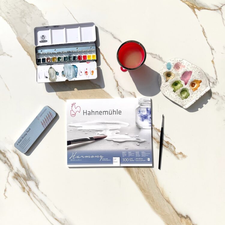 HAHNEMUHLE SKETCHBOOK ΑΡΜΟΝΊΑ 29,7/42 CM, 300 G, 12 L. - Εικόνα 2