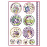 ΡΙΖΌΧΑΡΤΟ STAMPERIA DECOUPAGE A4 - DFSA4082
