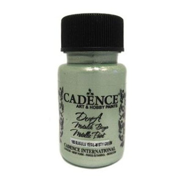058193 CADENCE ΑΚΡΥΛΙΚΌ ΧΡΏΜΑ METALLIC DORA 50 ML. - ΟΜΊΧΛΗ ΓΚΡΙΝ 193 - Εικόνα 1