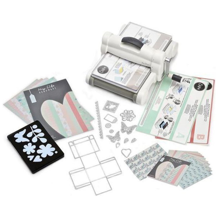 SIZZIX BIG SHOT PLUS STARTER KIT ΜΗΧΑΝΉ ΚΟΠΉΣ ΚΑΙ ΑΝΆΓΛΥΦΗΣ ΑΠΟΤΎΠΩΣΗΣ - Εικόνα 1