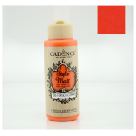 CADENCE ΑΚΡΥΛΙΚΌ ΧΡΏΜΑ ΜΑΤ 120 ML. - ΑΙΧΜΆΛΩΤΟ ΠΟΡΤΟΚΑΛΊ 9016