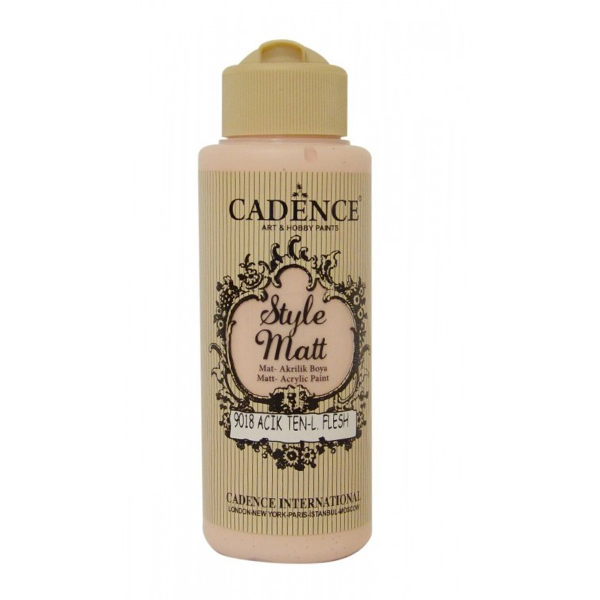 901800 CADENCE ΑΚΡΥΛΙΚΌ ΧΡΏΜΑ ΜΑΤ 120 ML. - ΕΛΑΦΡΙΆ ΣΆΡΚΑ 9018 - Εικόνα 1