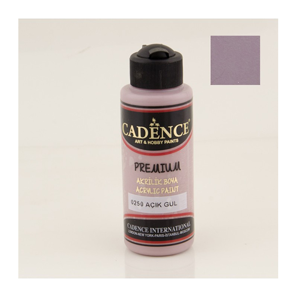 025005 CADENCE ΑΚΡΥΛΙΚΌ ΧΡΏΜΑ PREMIUM 120 ML. - ΜΑΛΑΚΌ ΤΡΙΑΝΤΆΦΥΛΛΟ 0250 - Εικόνα 1
