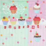 CREATIV DECOUPAGE ΧΑΡΤΟΠΕΤΣΈΤΕΣ 3 ΣΤΡΏΣΕΩΝ - CUPCAKES