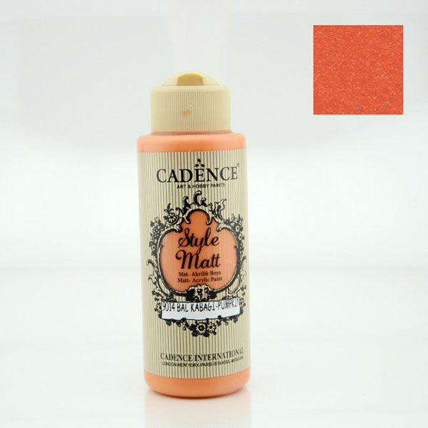 901401 CADENCE ΑΚΡΥΛΙΚΌ ΧΡΏΜΑ ΜΑΤ 120 ML. - ΚΟΛΟΚΎΘΑ 9014 - Εικόνα 1