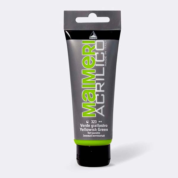 MAIMERI ΑΚΡΥΛΙΚΌ ΧΡΏΜΑ ACRILICO 75 ML. - ΚΊΤΡΙΝΟ-ΠΡΆΣΙΝΟ - Εικόνα 1