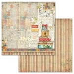STAMPERIA ΧΡΙΣΤΟΥΓΕΝΝΙΑΤΙΚΟ ΧΑΡΤΟΝΙ PATCHWORK 30.5/30.5CM - SBB571