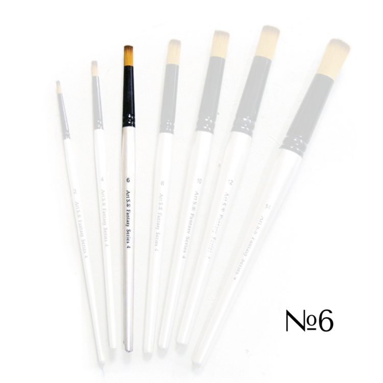 004006 FANTASY BRUSH SYNTHETICS SERIES 4 ΑΡΙΘΜΌΣ 6 - Εικόνα 1