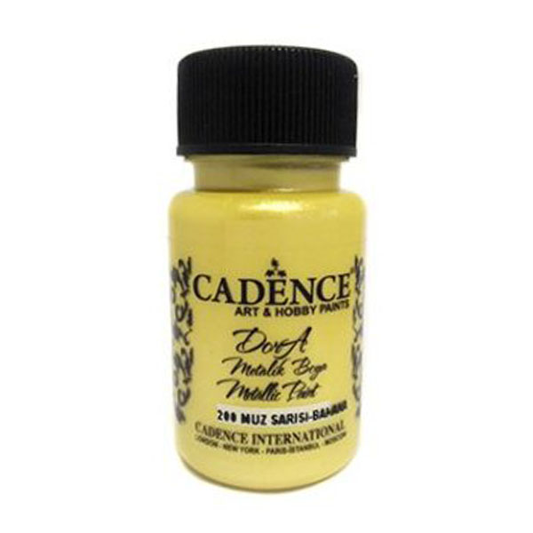 058020 CADENCE ΑΚΡΥΛΙΚΌ ΧΡΏΜΑ METALLIC DORA 50 ML. - ΜΠΑΝΆΝΑ 200 - Εικόνα 1