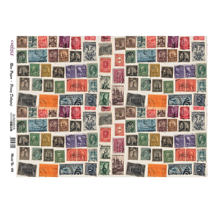 162416-142002 (1) ΡΥΖΙΛΟΧΑΡΤΟ CADENCE DECOUPAGE A3 - 416 - Εικόνα 1