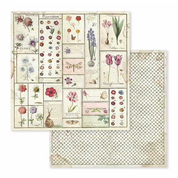 589001 ΒΟΤΑΝΙΚΌ ΧΑΡΤΌΝΙ STAMPERIA SPRING 30.5/30.5 CM - SBB589 - Εικόνα 1