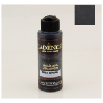 CADENCE ΑΚΡΥΛΙΚΌ ΧΡΏΜΑ PREMIUM 120 ML. - ΜΑΎΡΟ 0002
