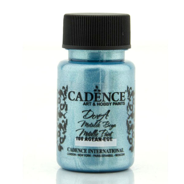 058166 CADENCE ΑΚΡΥΛΙΚΌ ΧΡΏΜΑ METALLIC DORA 50 ML. - AGEAN 166 - Εικόνα 1