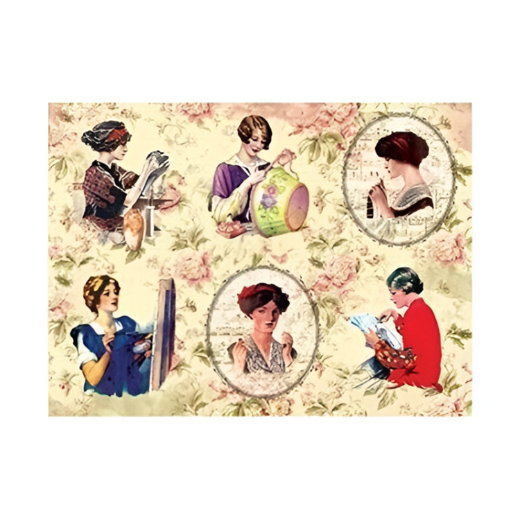 147268 ΡΥΖΙΛΟΧΑΡΤΟ CADENCE DECOUPAGE A4 - 268 - Εικόνα 1
