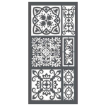 STAMPERIA ART ΠΛΑΚΊΔΙΑ MEDIA STENCIL - ΜΟΤΊΒΟ 12X25CM - KSTDL20