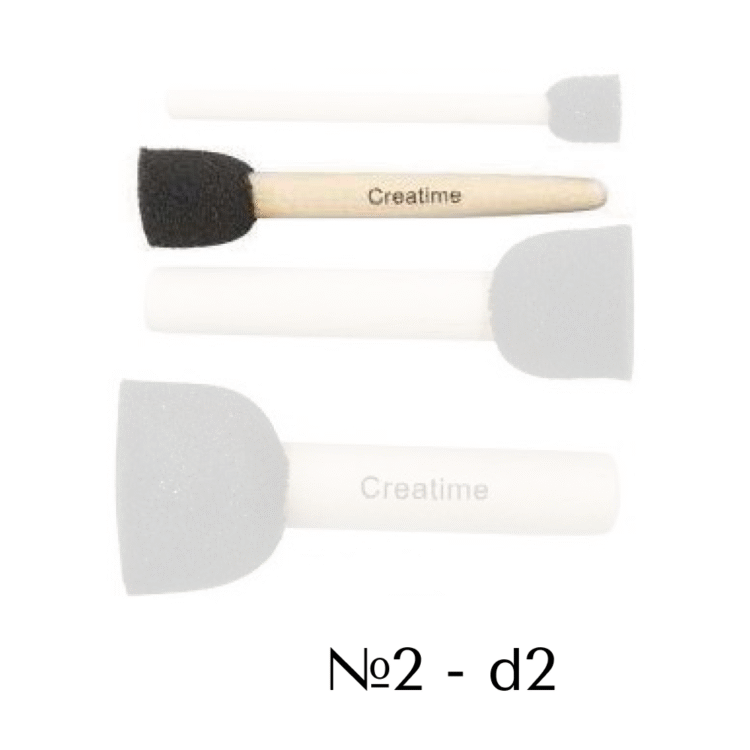 710702 CREATIV ΣΤΡΟΓΓΥΛΌ ΜΑΞΙΛΆΡΙ ΒΟΎΡΤΣΑΣ # 2 - D: 2 CM - Εικόνα 1