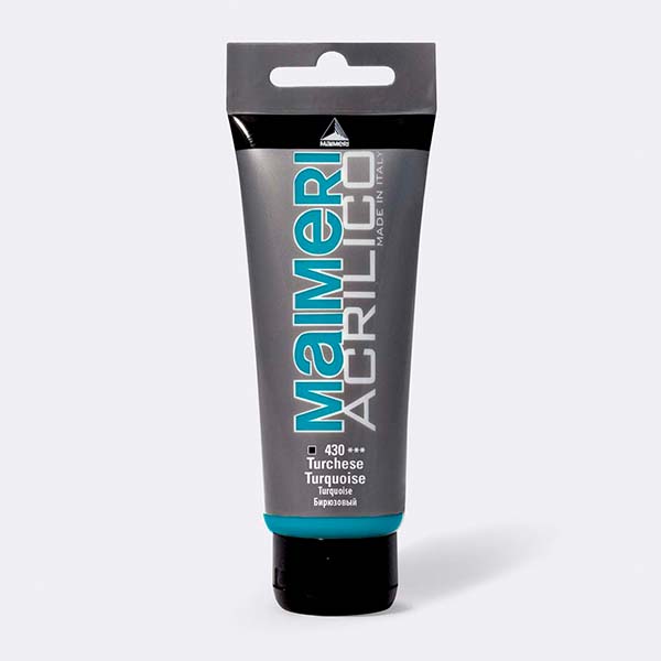 916430 MAIMERI ΑΚΡΥΛΙΚΌ ΧΡΏΜΑ ACRILICO 75 ML. -ΤΥΡΚΟΥΆΖ - Εικόνα 1