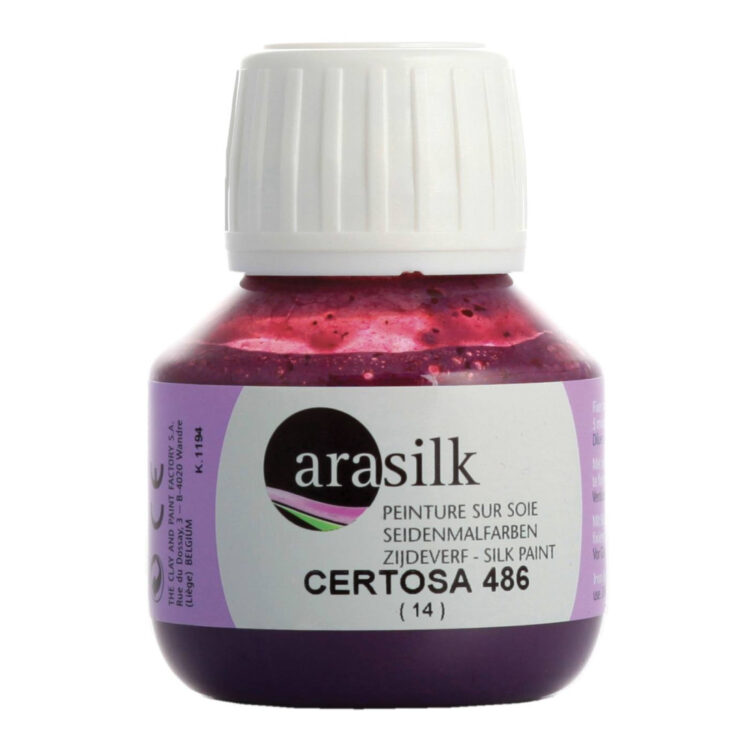 ARASILK ΒΑΦΈΣ ΜΕΤΑΞΙΟΎ 50 ML. - CERTOSA - Εικόνα 1